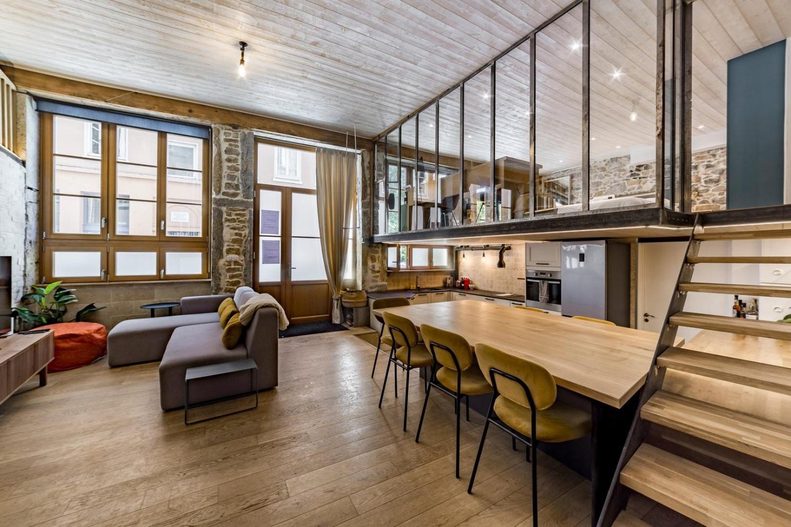 Ferienwohnung Le Duplex Des Pentes Ail Lyon Exterior foto